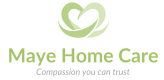 maye home care logo green